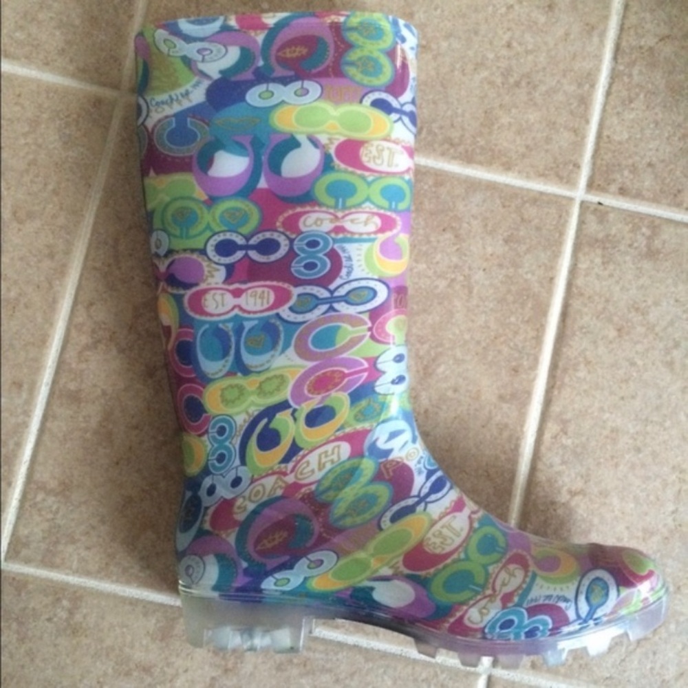 Coach Rainboots